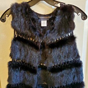 BCBG Fur Vest